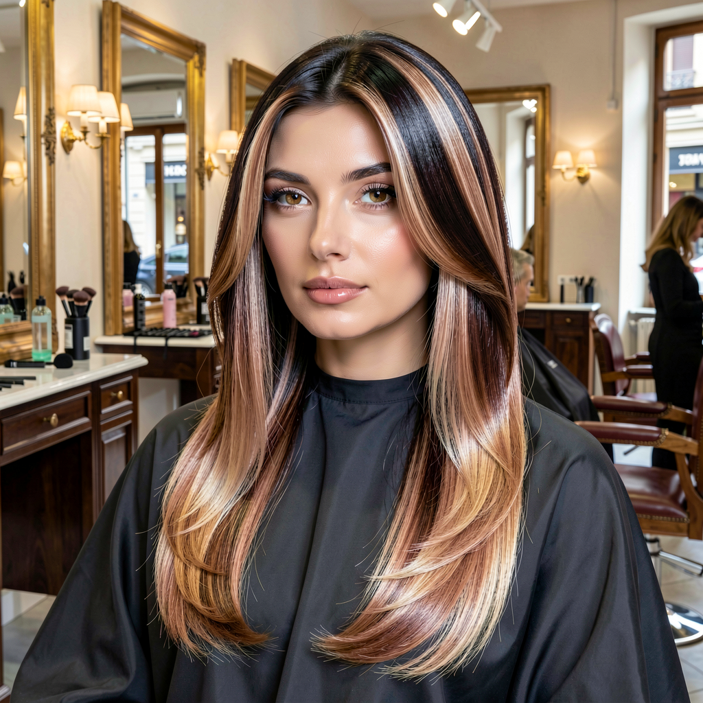 Balayage dorato